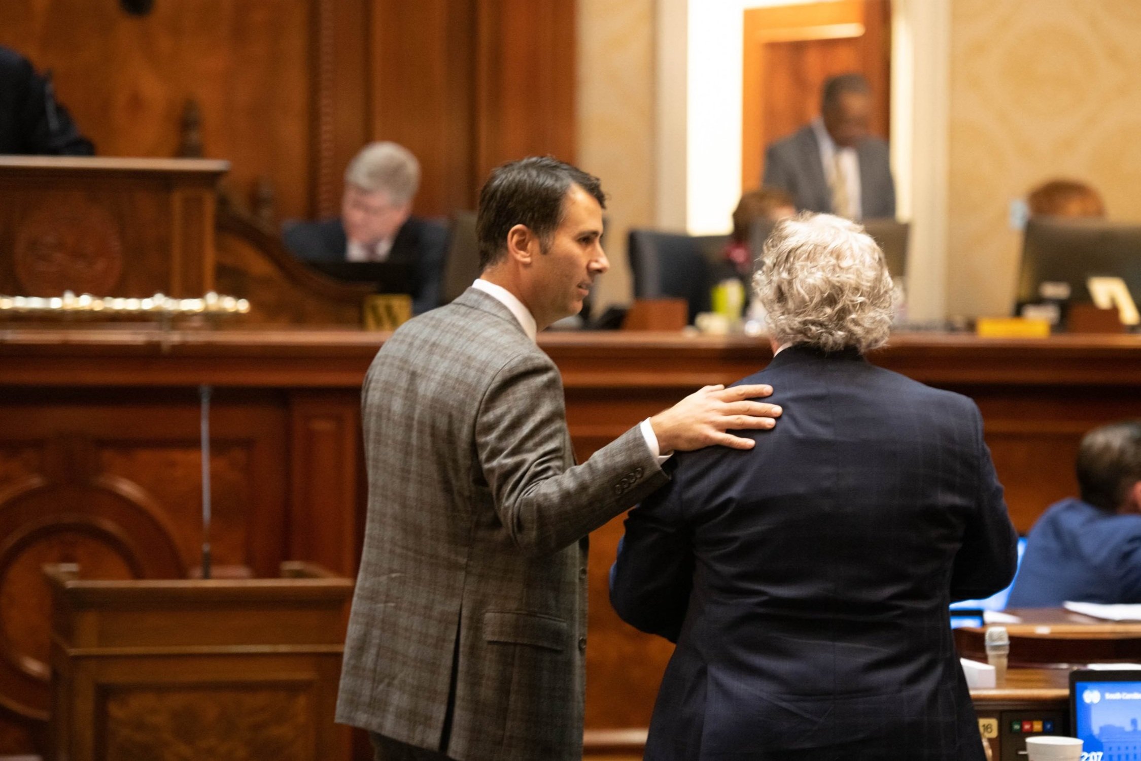 Seth Rose in the courtroom